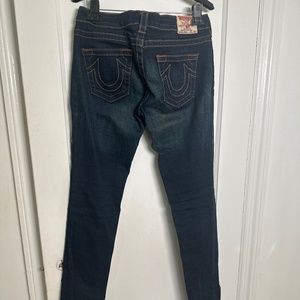 VINTAGE True Religion women’s Stella skinny jean size 28